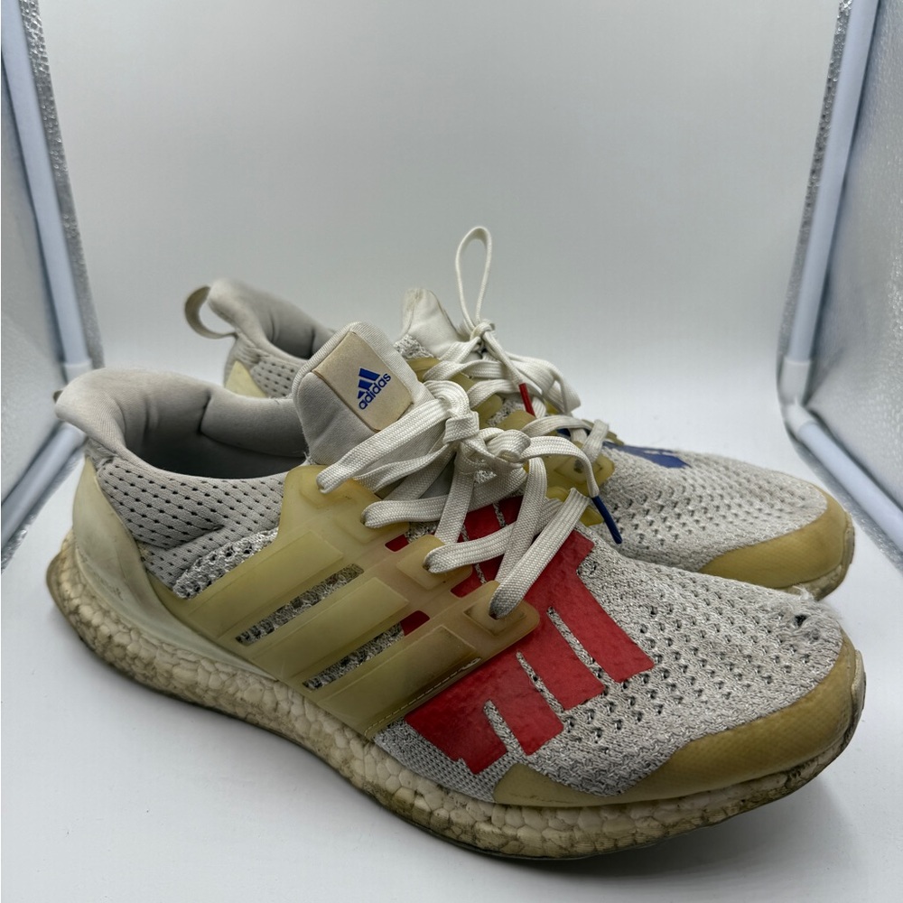Adidas UltraBoost x UNDFTD collab. Sz10 white/red/blue